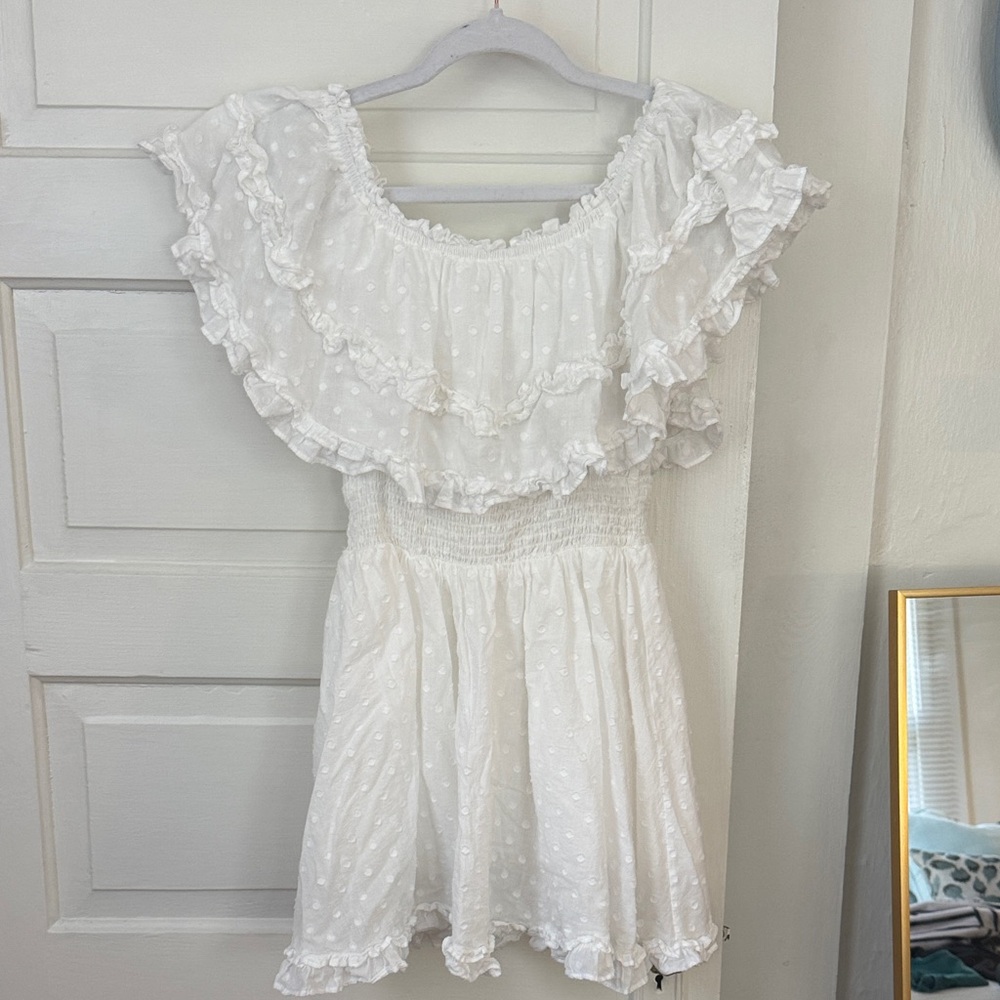 MABLE Off the Shoulder Sun Dress
